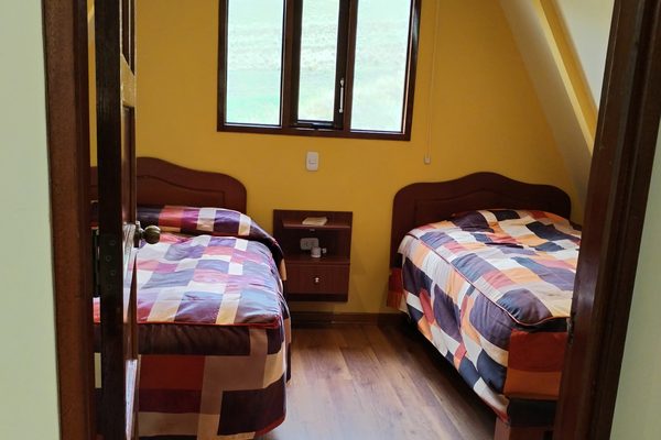 Habitación doble con dos camas