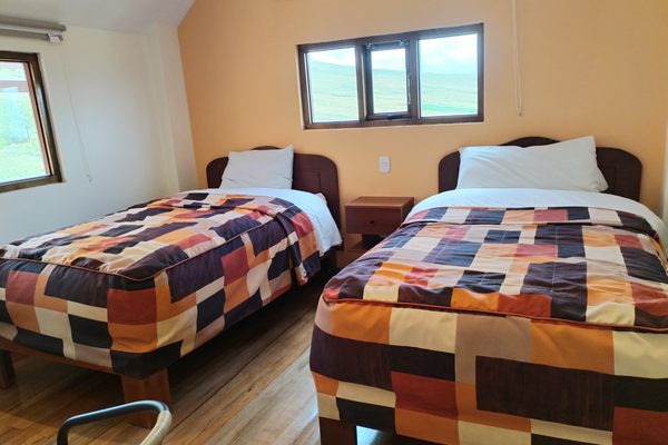 Habitación con dos camas individuales
