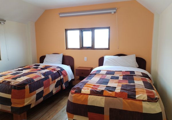 Habitación doble con dos camas individuales