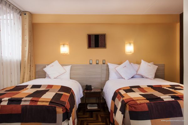 Habitación doble twin con dos camas