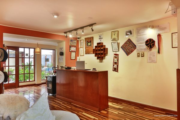 Recepción del Laramani Hotel Boutique
